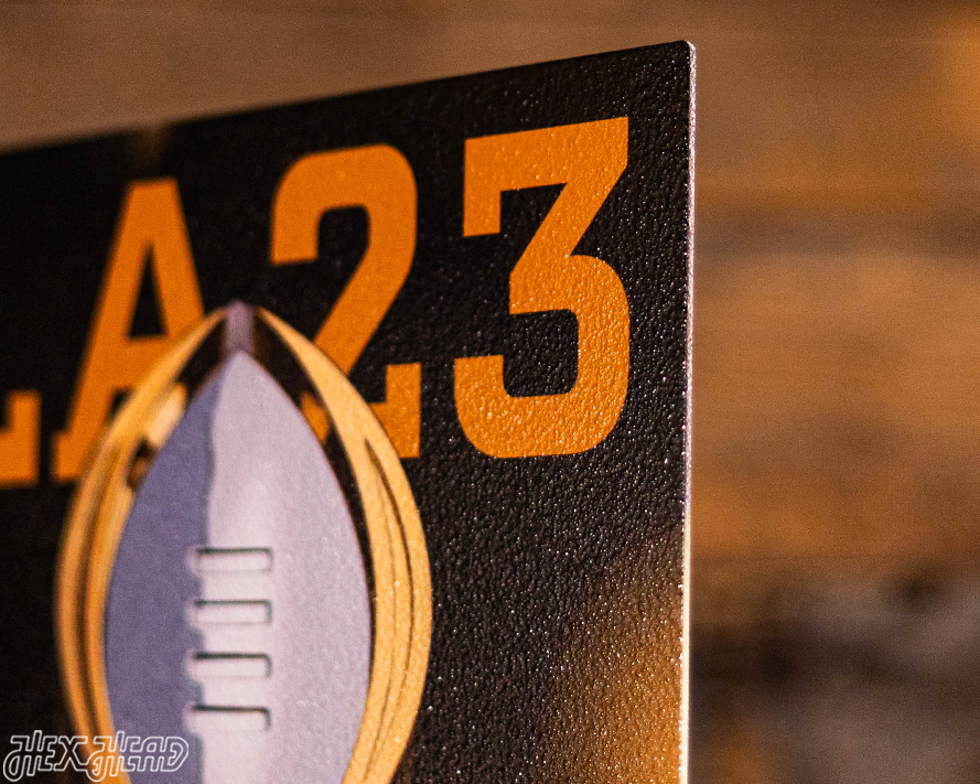 Georgia Bulldogs 2022 National Championship Ticket Stub Single Layer Metal Wall Art