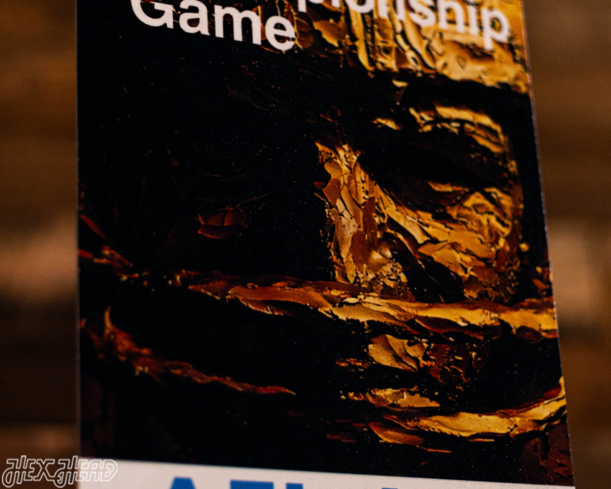 Green Bay Packers Super Bowl 1967 Ticket Stub Single Layer Metal Wall Art