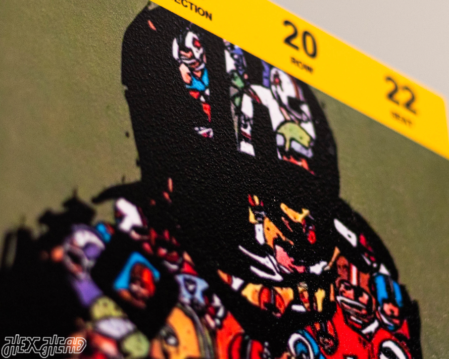 Green Bay Packers Super Bowl II Ticket Stub Single Layer Metal Wall Art