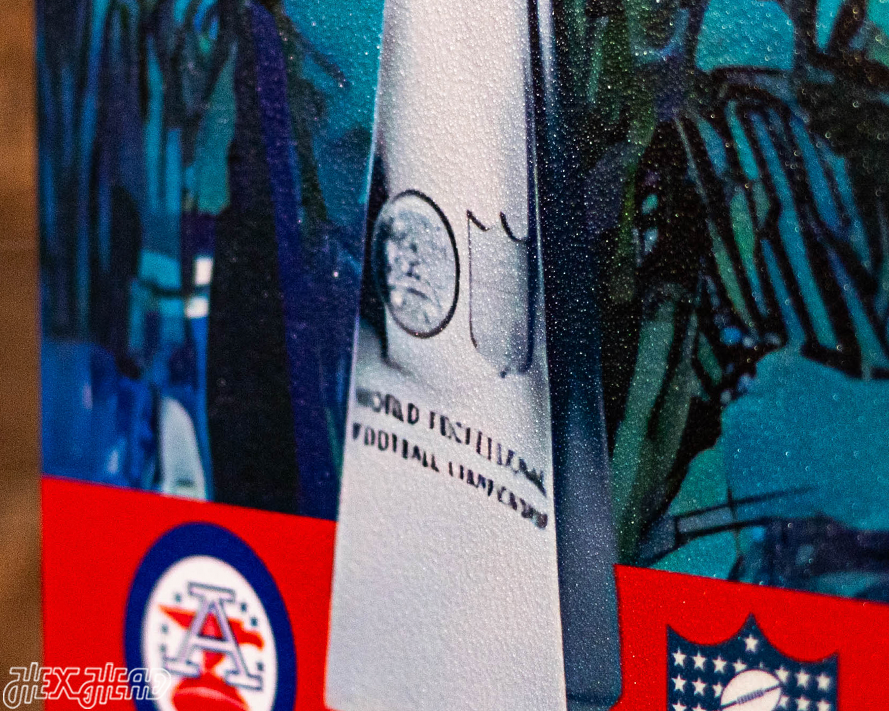 New York Jets Super Bowl III Ticket Stub Single Layer Metal Wall Art