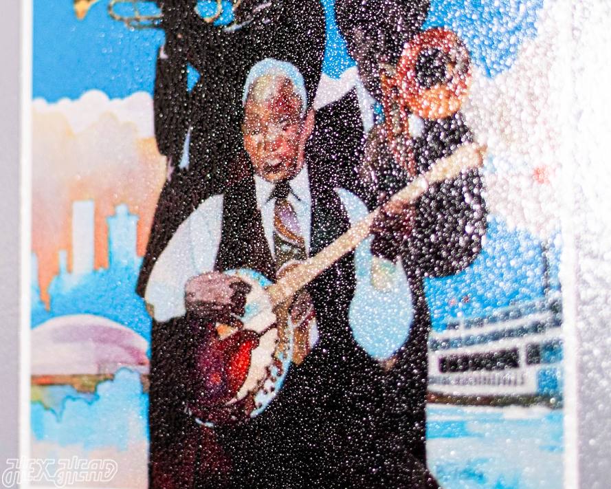 Pittsburgh Steelers Super Bowl IX Ticket Stub Single Layer Metal Wall Art