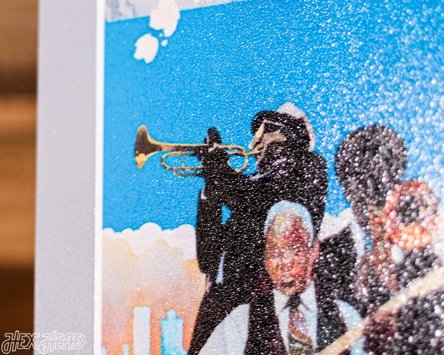 Pittsburgh Steelers Super Bowl IX Ticket Stub Single Layer Metal Wall Art