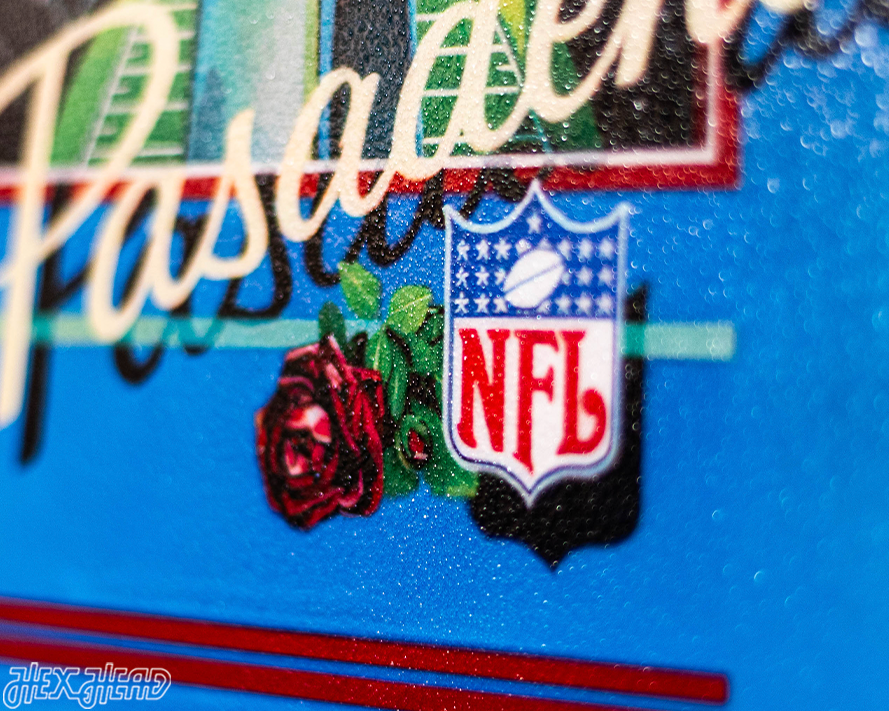 Las Vegas Raiders Super Bowl XI Ticket Stub Single Layer Metal Wall Art