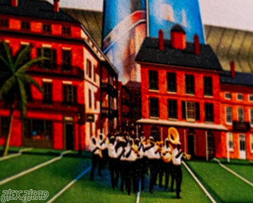 Dallas Cowboys Super Bowl XII Ticket Stub Single Layer Metal Wall Art