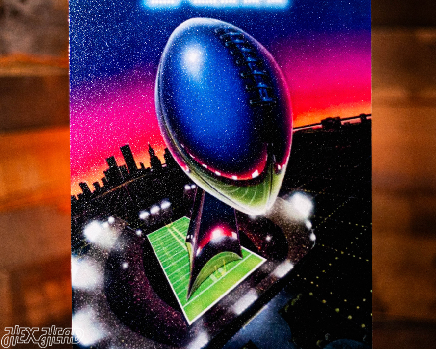 Pittsburgh Steelers Super Bowl XIII Ticket Stub Single Layer Metal Wall Art