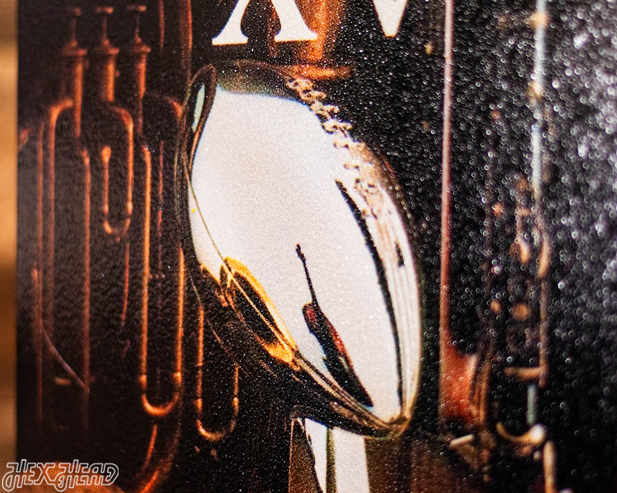 Las Vegas Raiders Super Bowl XV Ticket Stub Single Layer Metal Wall Art