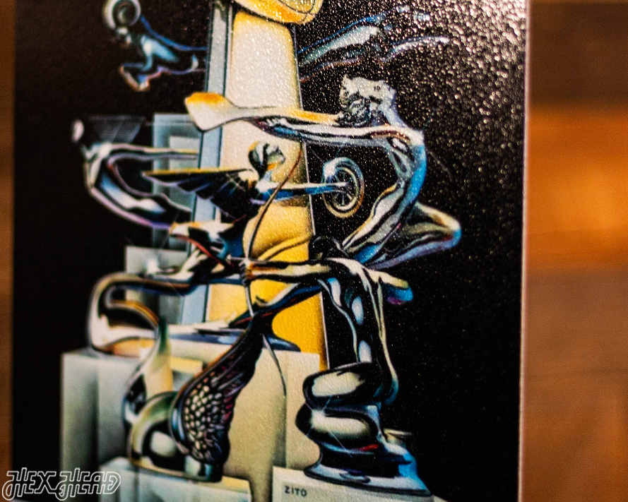 San Francisco 49ers Super Bowl XVI Ticket Stub Single Layer Metal Wall Art