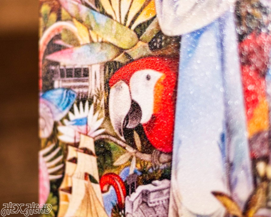 Las Vegas Raiders Super Bowl XVIII Ticket Stub Single Layer Metal Wall Art