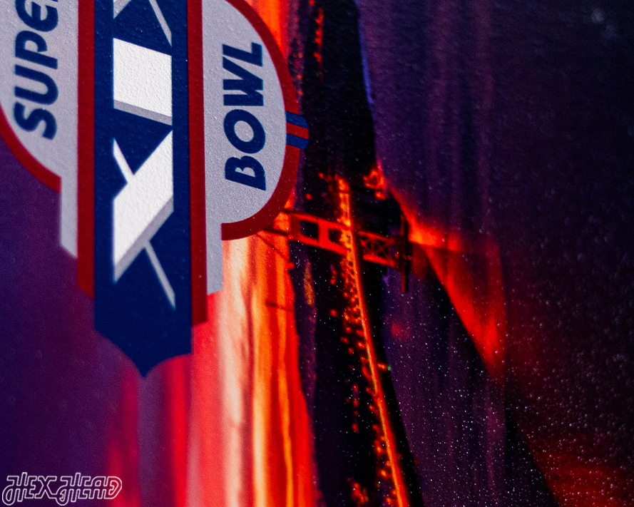 San Francisco 49ers Super Bowl XIX Ticket Stub Single Layer Metal Wall Art