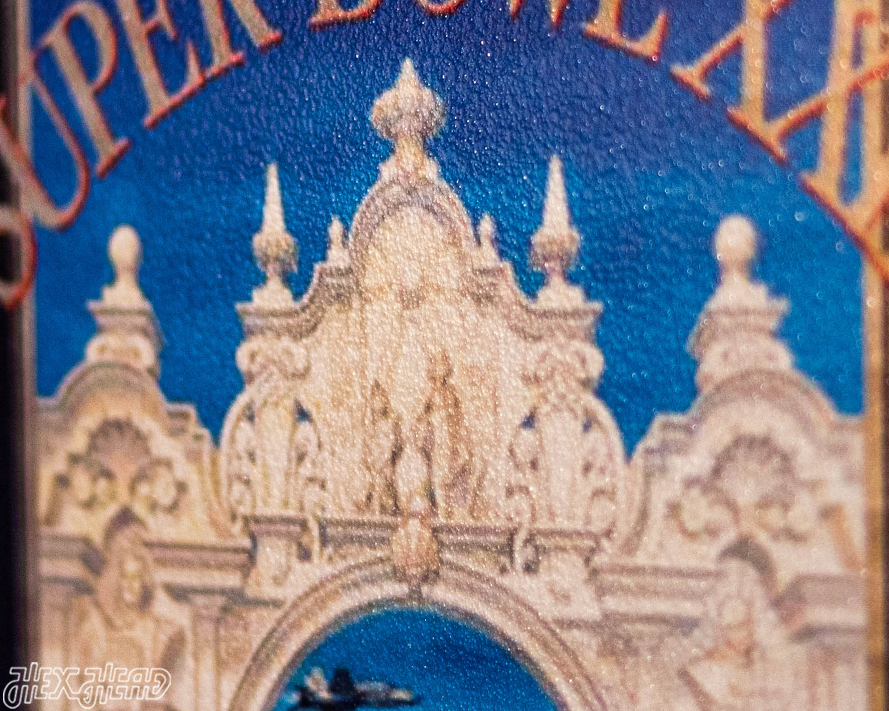 Washington Commanders Super Bowl XXII Ticket Stub Single Layer Metal Wall Art