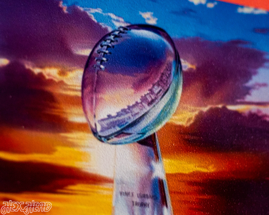 San Francisco 49ers Super Bowl XXIII Ticket Stub Single Layer Metal Wall Art