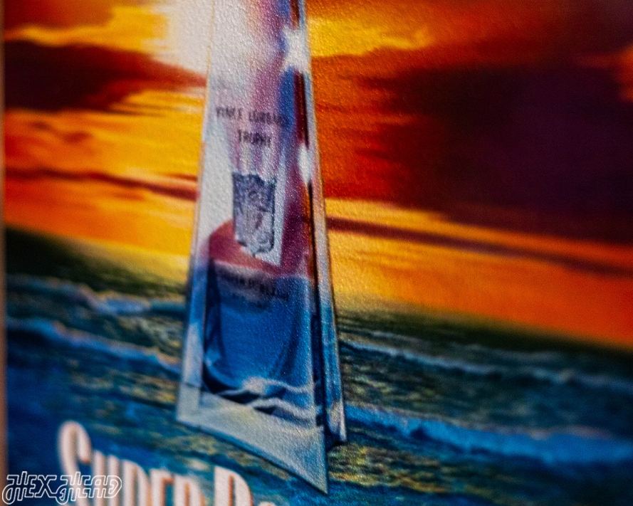 San Francisco 49ers Super Bowl XXIII Ticket Stub Single Layer Metal Wall Art