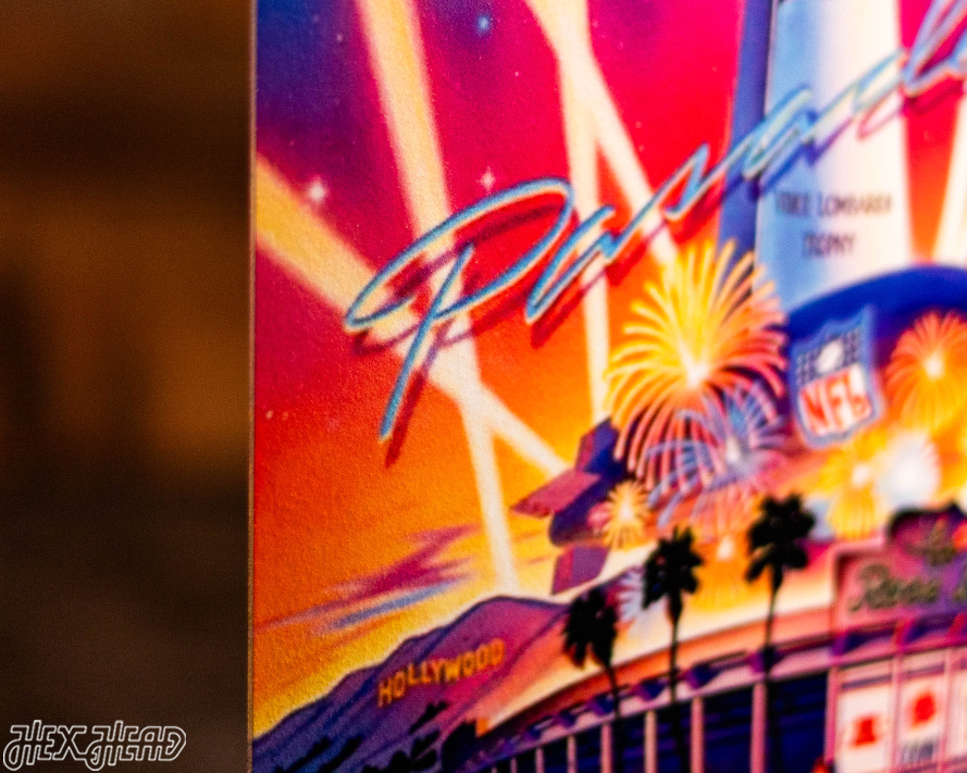 Dallas Cowboys Super Bowl XXVII Ticket Stub Single Layer Metal Wall Art