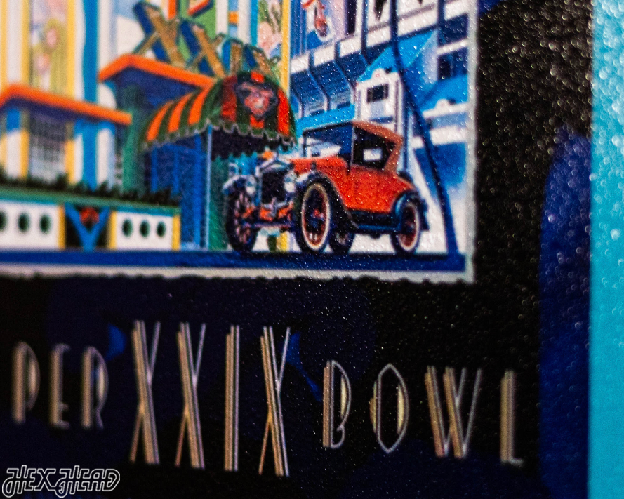 San Francisco 49ers Super Bowl XXIX Ticket Stub Single Layer Metal Wall Art
