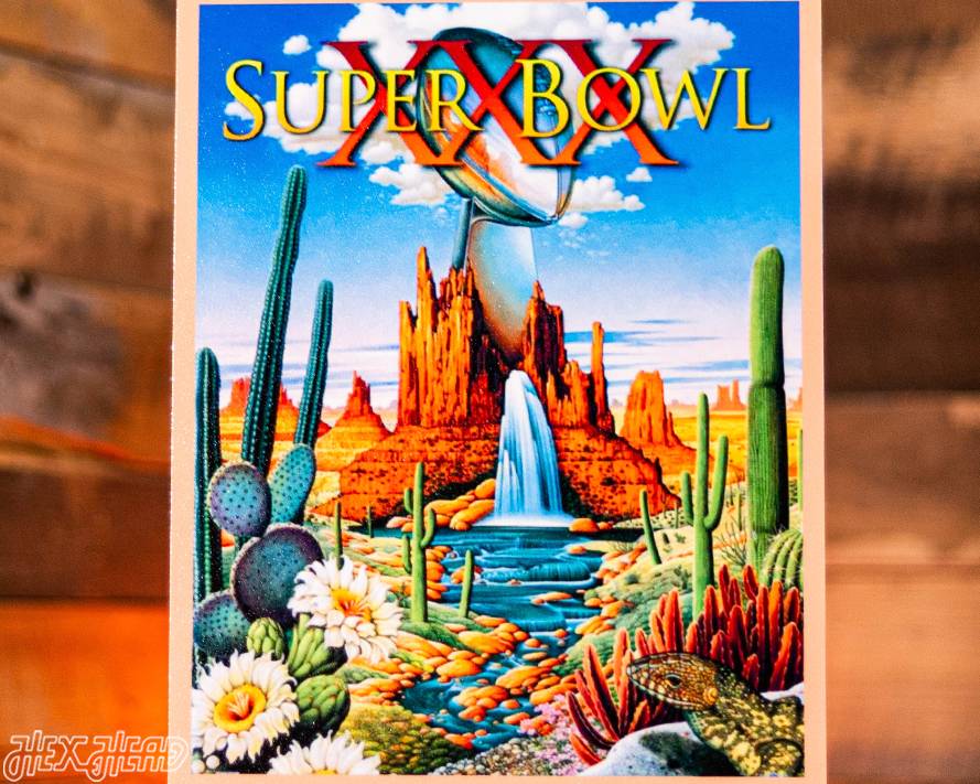 Dallas Cowboys Super Bowl XXX Ticket Stub Single Layer Metal Wall Art