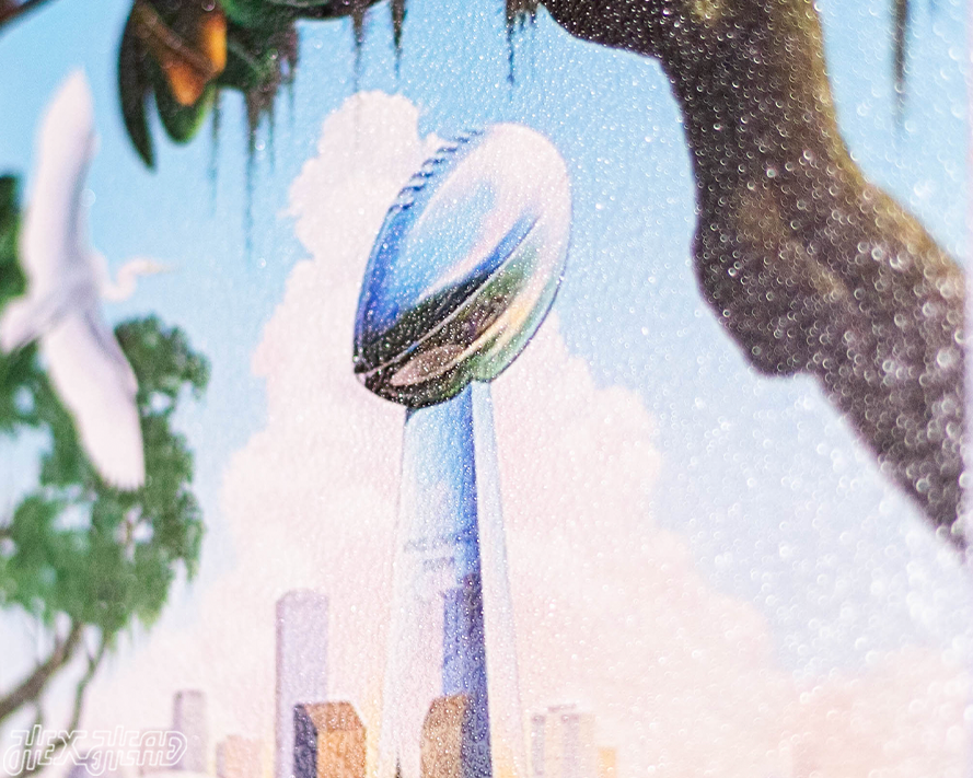 Green Bay Packers Super Bowl XXXI Ticket Stub Single Layer Metal Wall Art