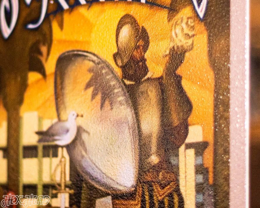 Denver Broncos Super Bowl XXXIII Ticket Stub Single Layer Metal Wall Art