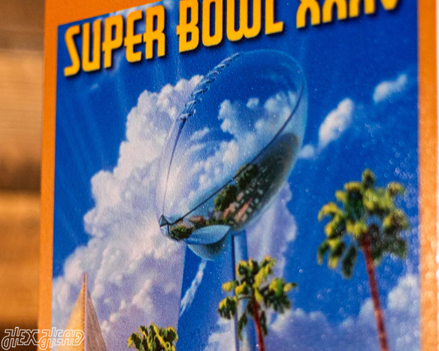 Baltimore Ravens Super Bowl XXXV Ticket Stub Single Layer Metal Wall Art