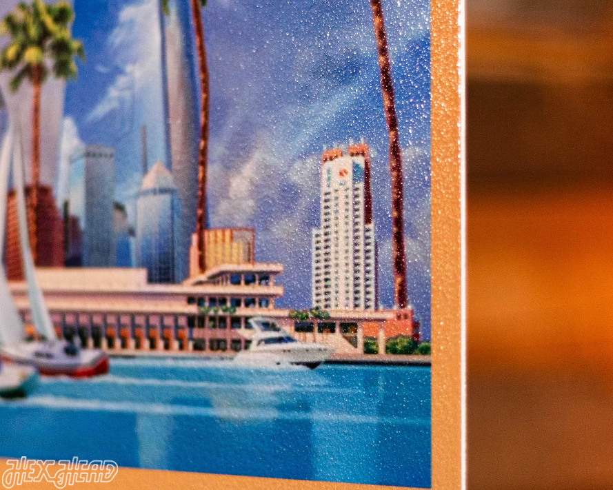 Baltimore Ravens Super Bowl XXXV Ticket Stub Single Layer Metal Wall Art