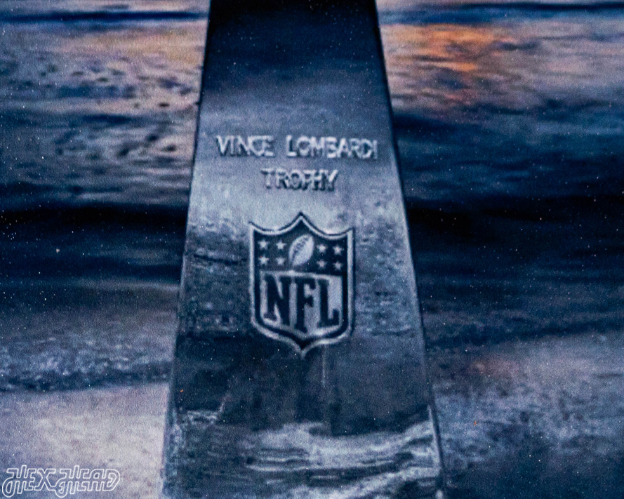 Pittsburgh Steelers Super Bowl XLIII Ticket Stub Single Layer Metal Wall Art