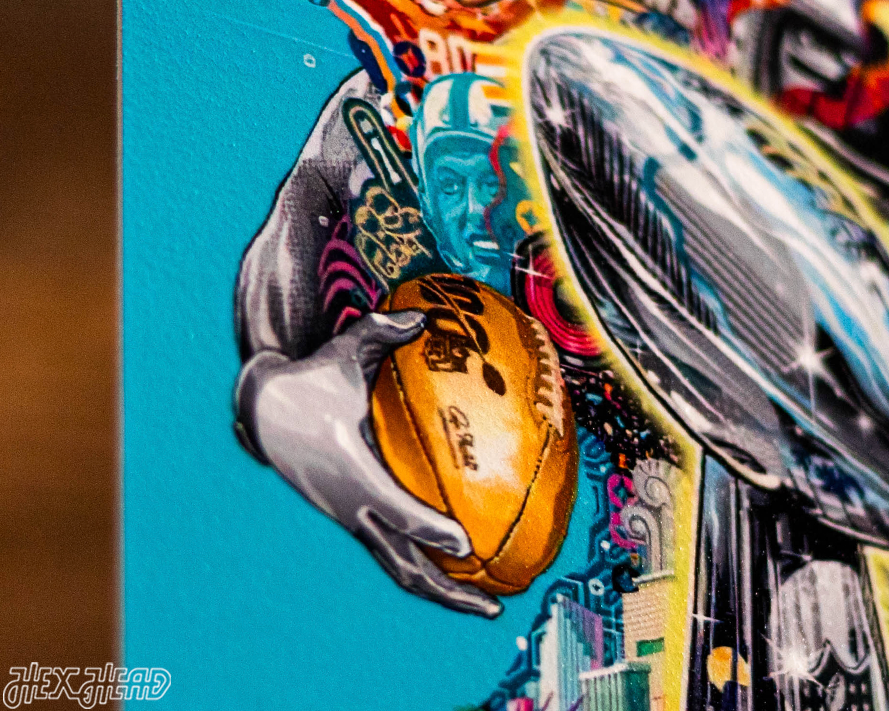 Kansas City Chiefs Super Bowl LIV Ticket Stub Single Layer Metal Wall Art