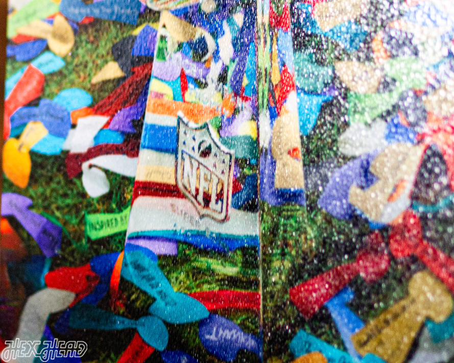 Tampa Bay Buccaneers Super Bowl LV Ticket Stub Single Layer Metal Wall Art