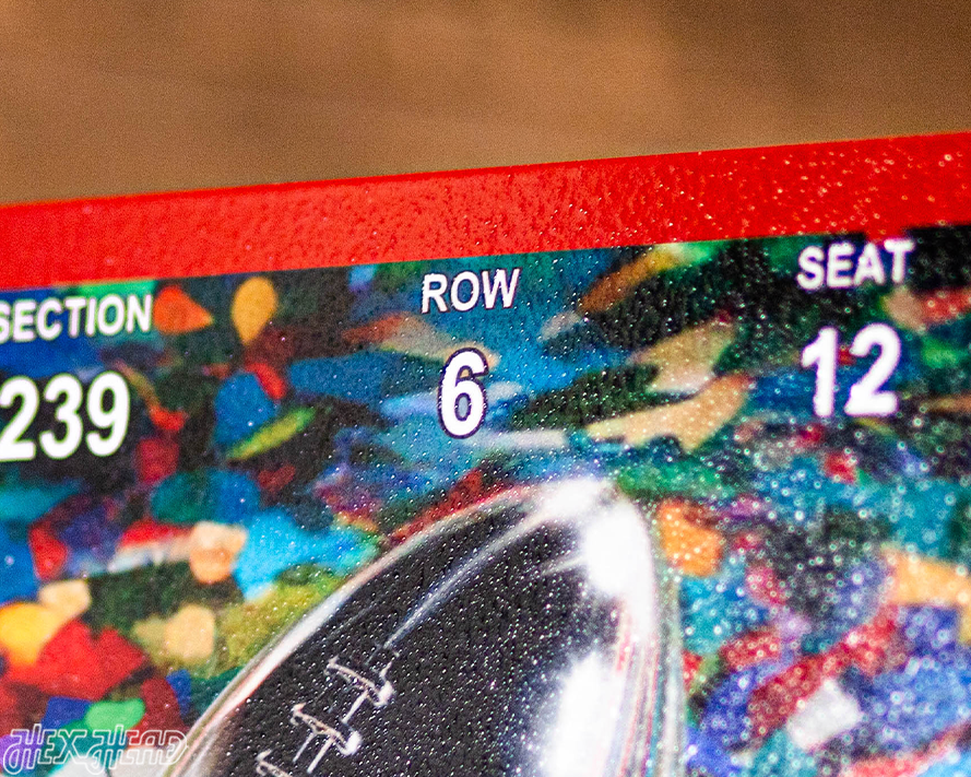 Tampa Bay Buccaneers Super Bowl LV Ticket Stub Single Layer Metal Wall Art