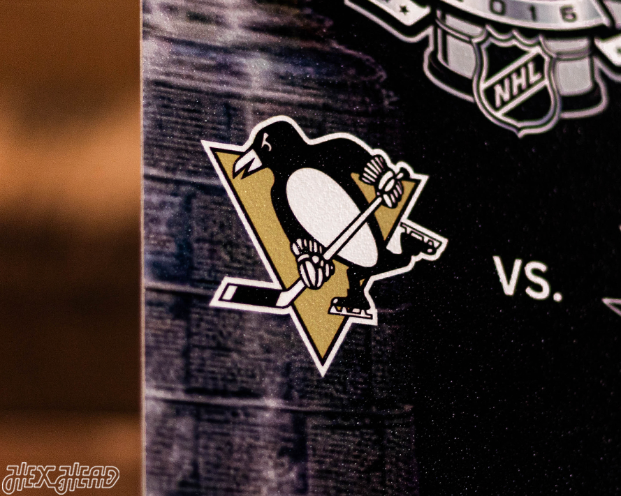 Pittsburgh Penguins 2016 Stanley Cup Ticket Stub Single Layer Metal Wall Art