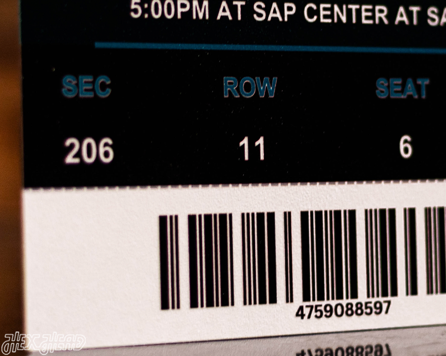 Pittsburgh Penguins 2016 Stanley Cup Ticket Stub Single Layer Metal Wall Art