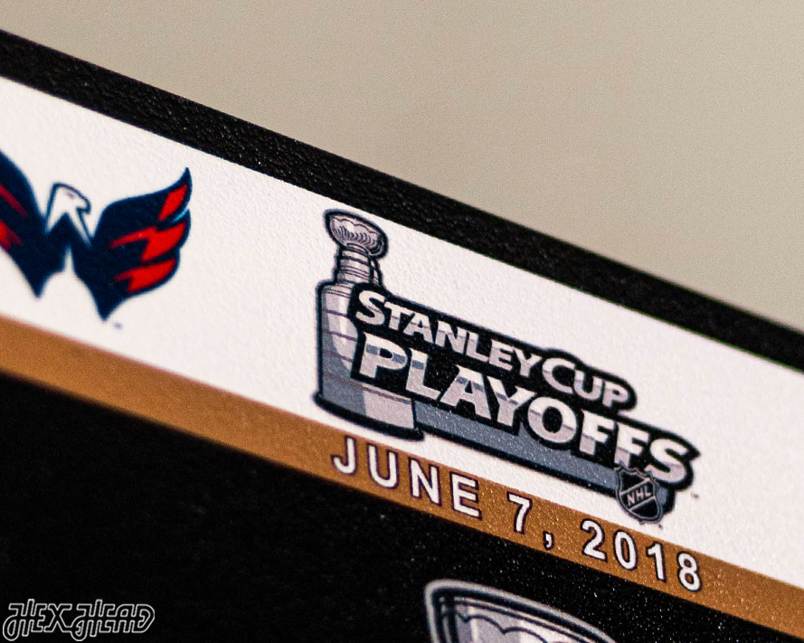 Washington Capitals 2018 Stanley Cup Ticket Stub Single Layer Metal Wall Art
