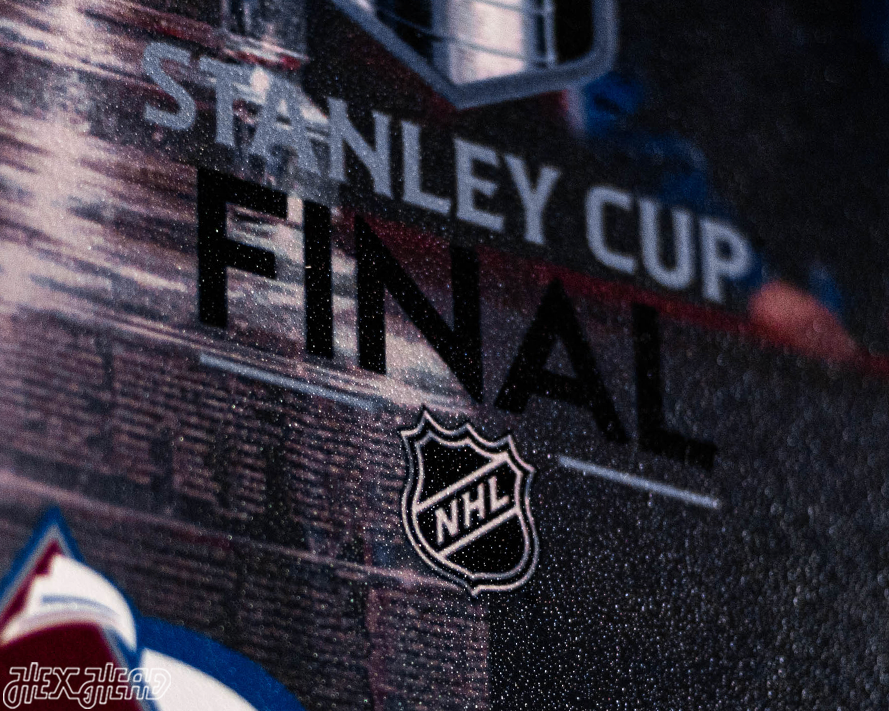 Colorado Avalanche 2022 Stanley Cup Ticket Stub Single Layer Metal Wall Art