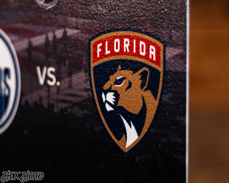 Florida Panthers 2024 Stanley Cup Ticket Stub Single Layer Metal Wall Art