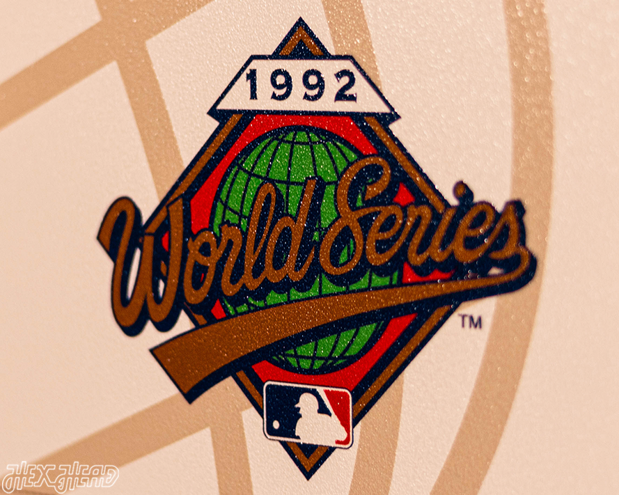 Toronto Blue Jays 1992 World Series Ticket Stub Single Layer Metal Wall Art