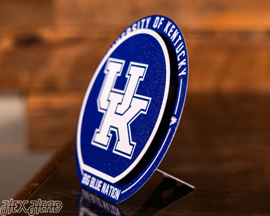 Kentucky Wildcats "Double Play" On the Shelf or on the Wall Art