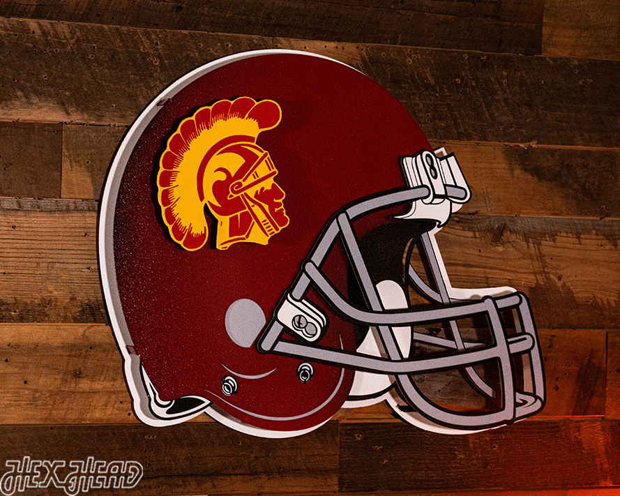 BLITZ COLLECTION - 8 LAYER USC Southern California Trojans 3D Metal Wall Art