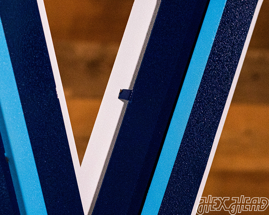 Villanova "V" 3D Metal Artwork