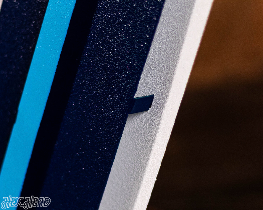 Villanova "Wildcat over the V" 3D Metal Artwork