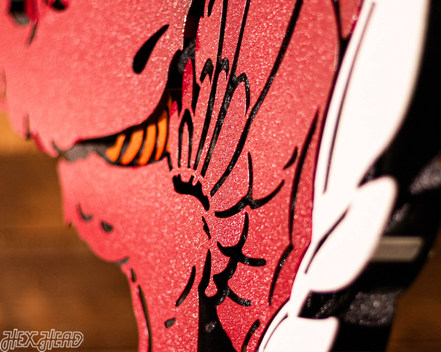 Virginia Tech "Hokie" 3D Vintage Metal Wall Art