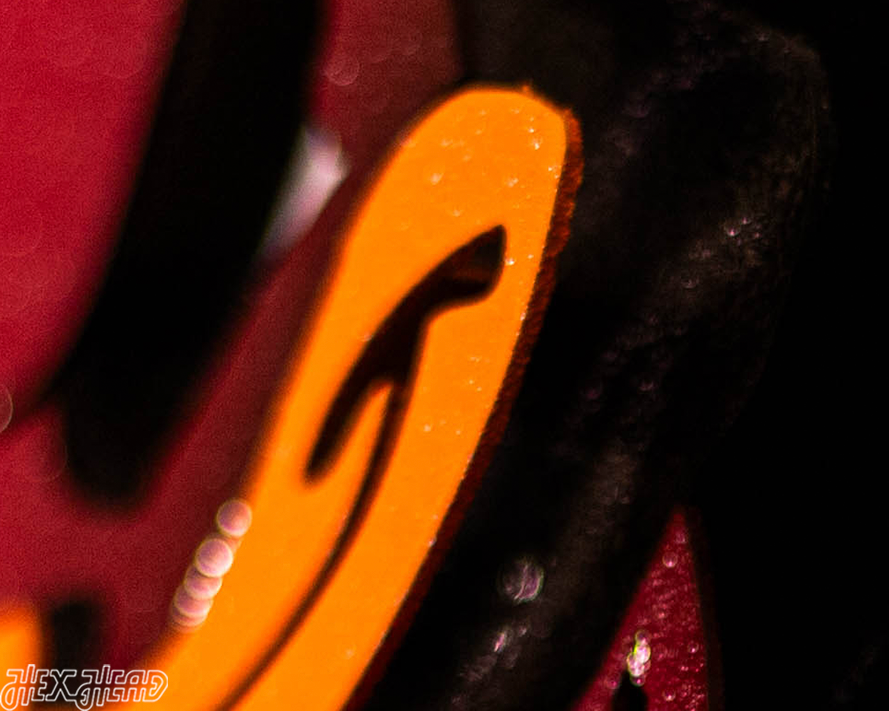 Virginia Tech "Hokie" 3D Vintage Metal Wall Art