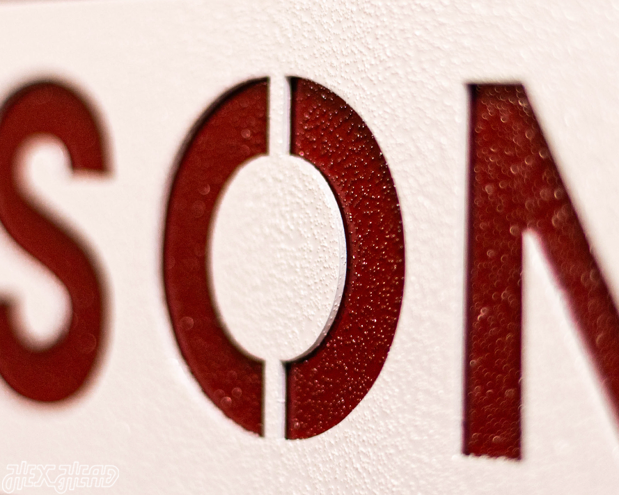 Alabama Crimson Tide VAULT "Elephant thru A" 3D Metal Wall Art