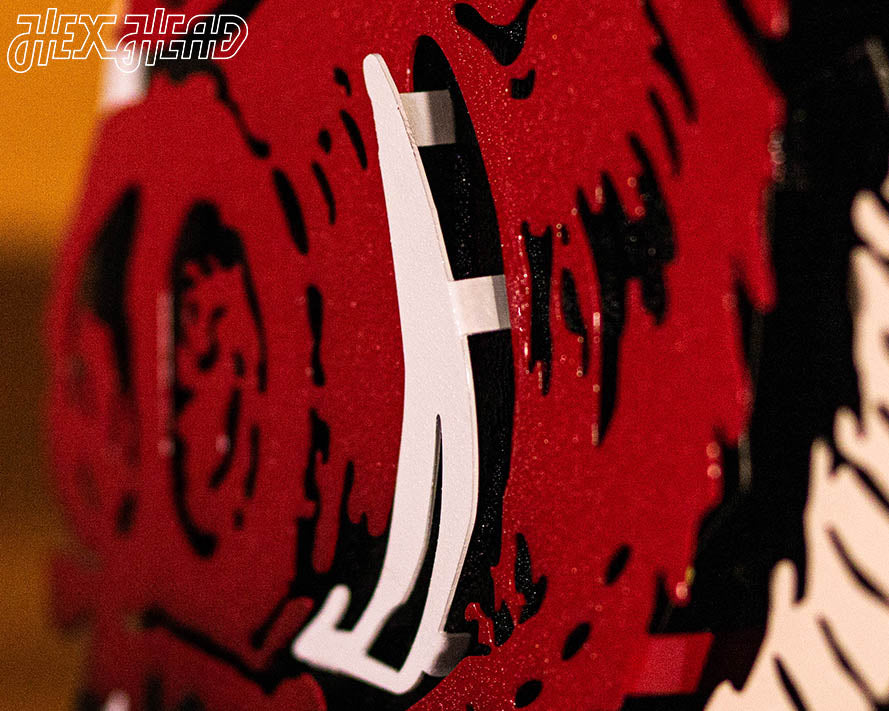 Arkansas Razorback VAULT "Hog Leaning on A" 3D Vintage Metal Wall Art