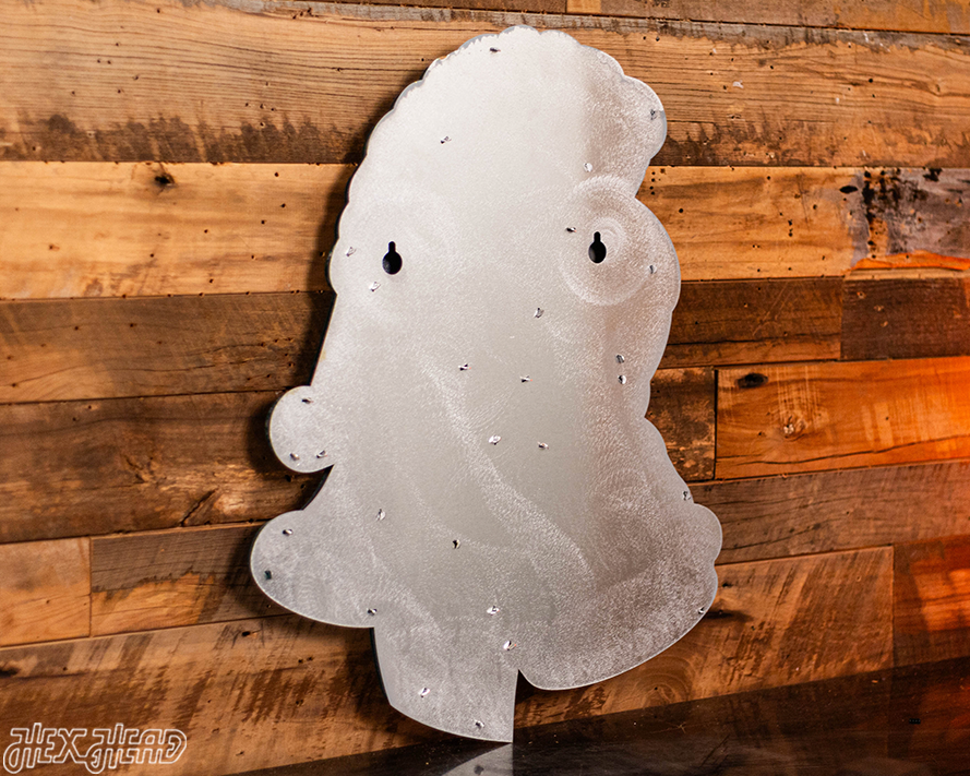 Michigan State " Gruff Sparty" 3D Vintage Metal Wall Art