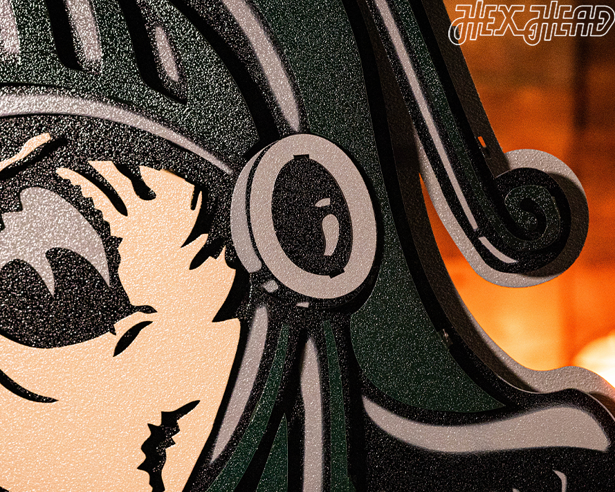 Michigan State " Gruff Sparty" 3D Vintage Metal Wall Art