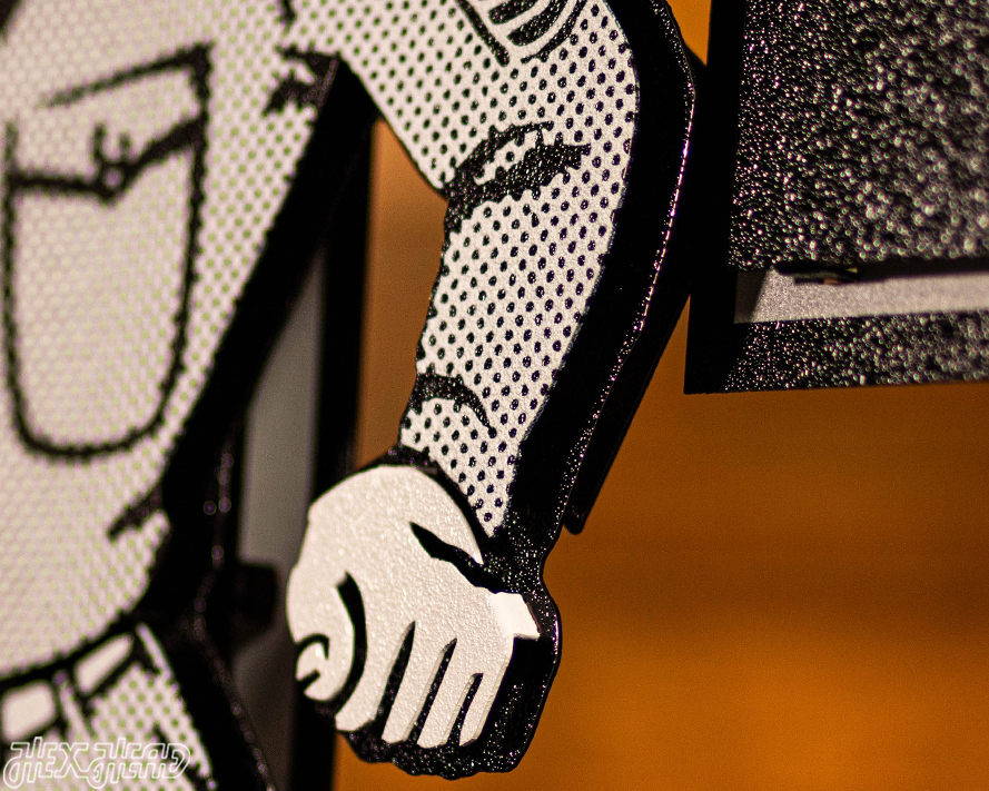 MONOCHROME - Texas A&M Aggies Vault "Ole Sarge" 3D Vintage Metal Wall Art