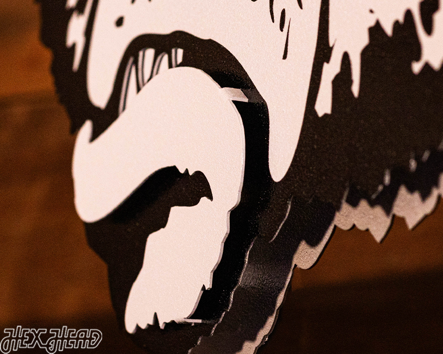 Washington VAULT Huskie 3D Vintage Metal Wall Art