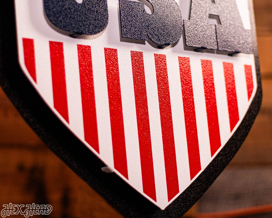 Proudly Made in the USA! 3D Vintage Metal Art