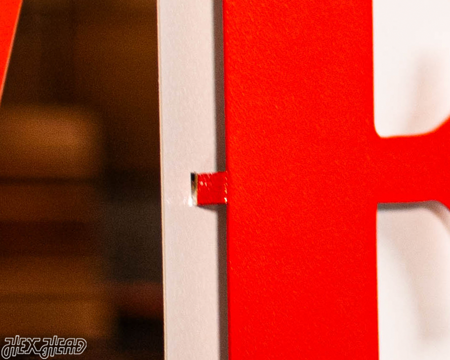 "LOVE" 3D Vintage Metal Wall Art