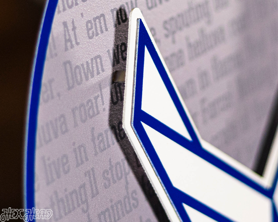 United States Air Force CRAFT SERIES 3D Embossed Metal Wall Art