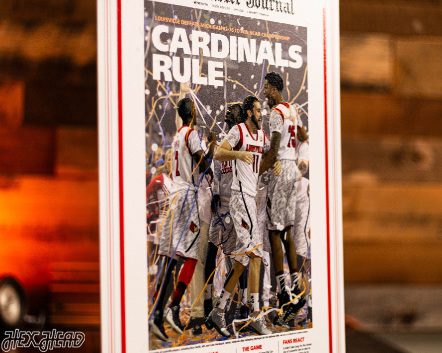 The Courier-Journal Louisville Cardinals 2013 Basketball National Champions Front Page - APRIL 9, 2013