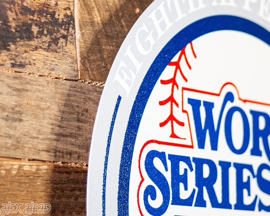 VARSITY Collection- SINGLE Layer Los Angeles Dodgers 1981 World Series Wall Art